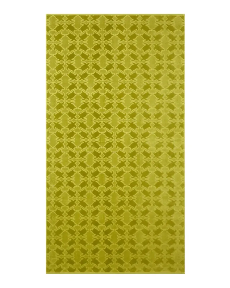 Vilebrequin Turtle Strandtuch aus Jacquard - Grün Grün