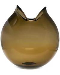 Alexa Lixfeld Cut Vase aus Glas Braun