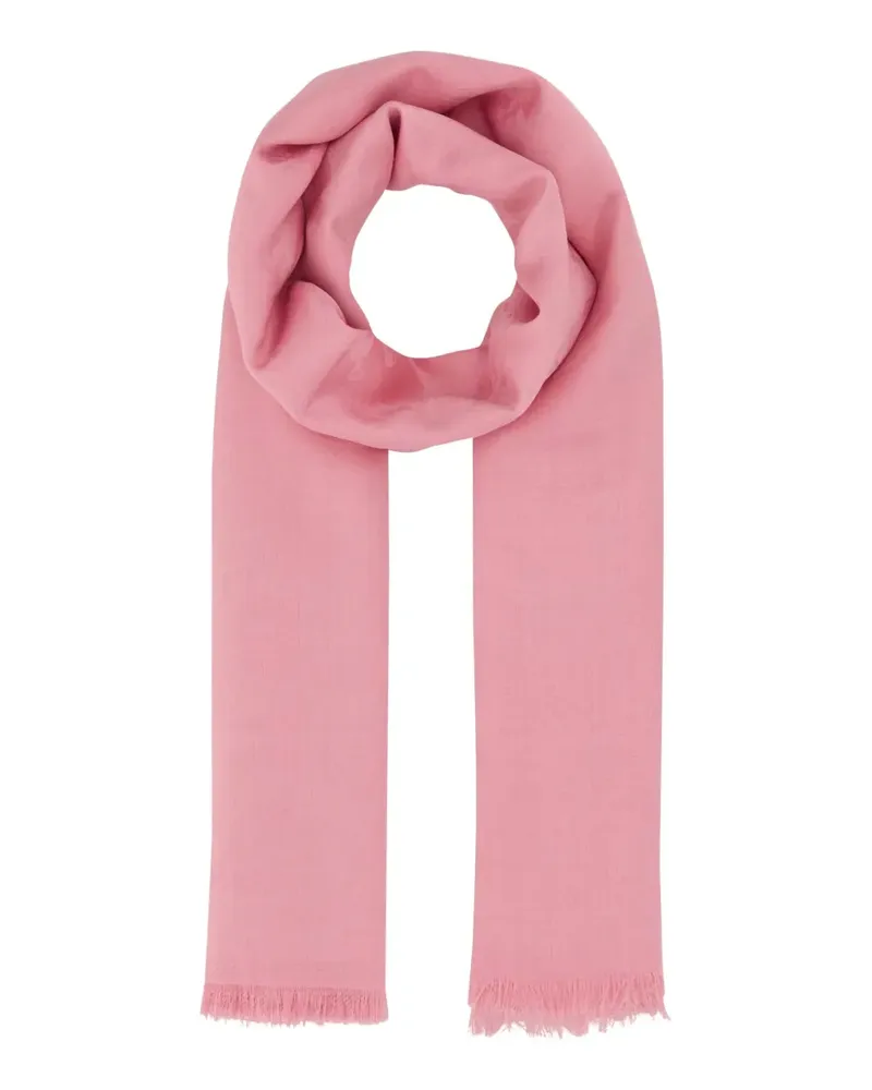 Alexander McQueen Schal mit ausgefransten Kanten - Rosa Rosa