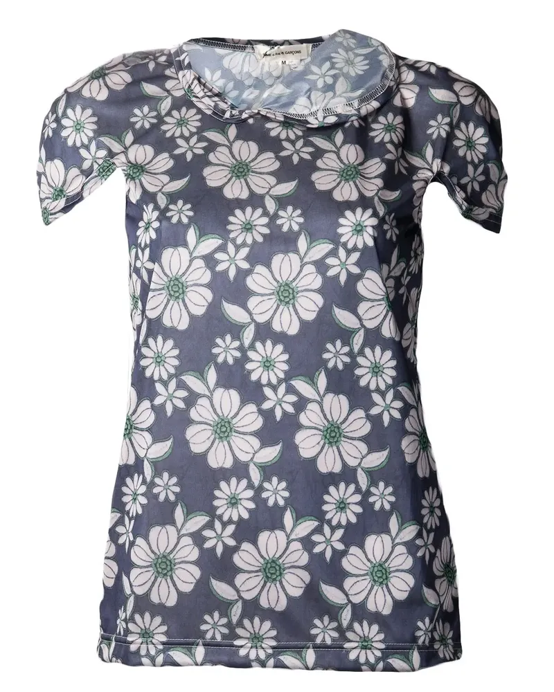 Comme des Garçons floral print top - Mehrfarbig Mehrfarbig