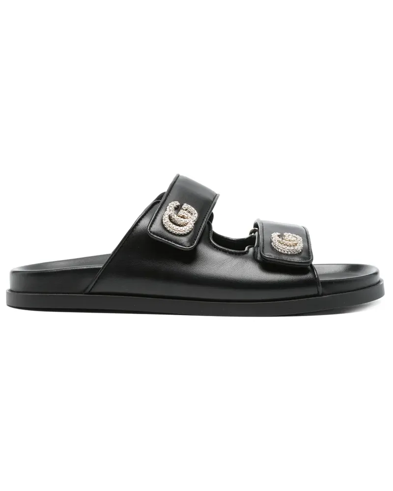 Gucci Sandalen mit GG - Schwarz Schwarz