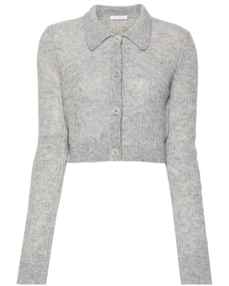 Cecilie Bahnsen Jaqueline Cardigan Grau