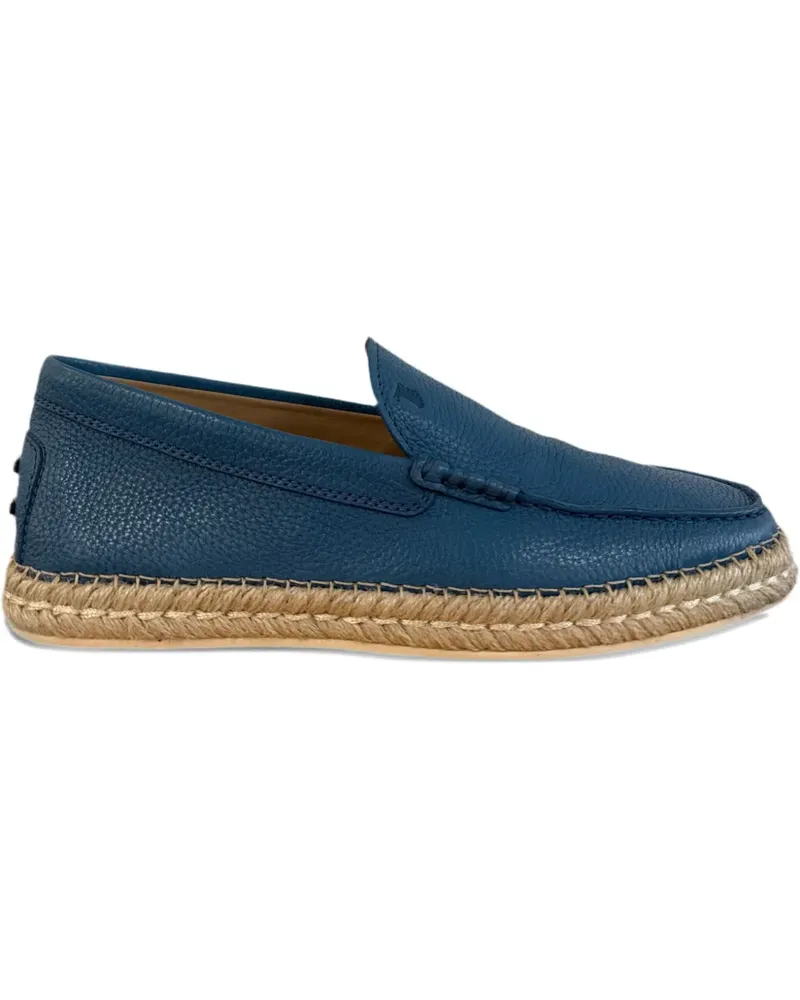 TOD'S Espadrilles aus Wildleder - Blau Blau