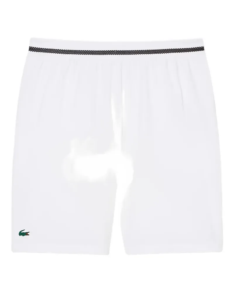 Lacoste x Novak Djokovic logo shorts - Weiß Weiß