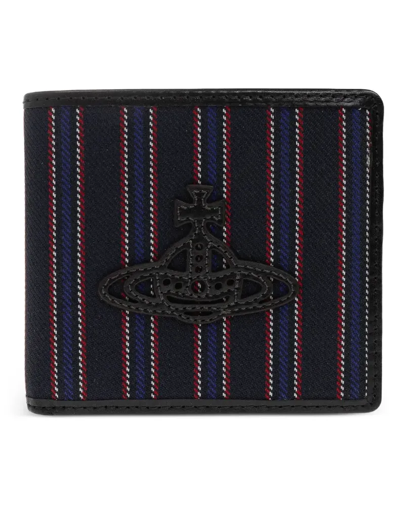Vivienne Westwood Portemonnaie mit Orb-Schild - Blau Blau