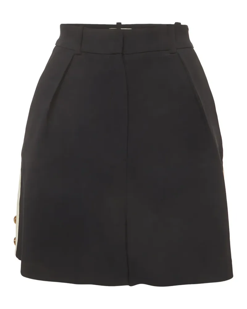 Elisabetta Franchi Shorts mit seitlichen Streifen - Schwarz Schwarz
