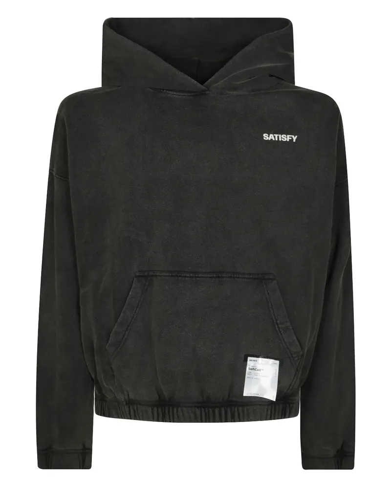 Satisfy SoftCell™ Hoodie - Schwarz Schwarz