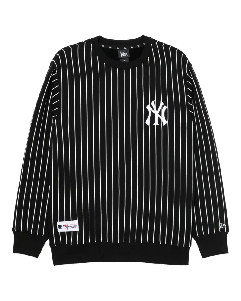 New Era Sweatshirt mit Logo-Stickerei - Schwarz Schwarz