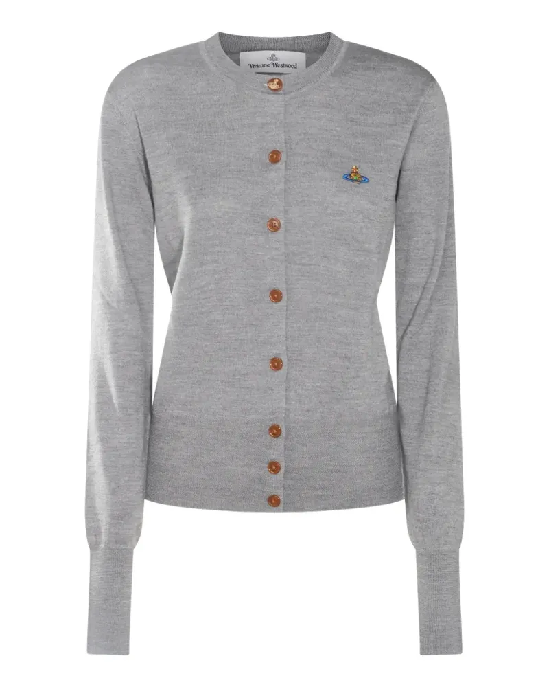 Vivienne Westwood Bea button-up cardigan - Grau Grau
