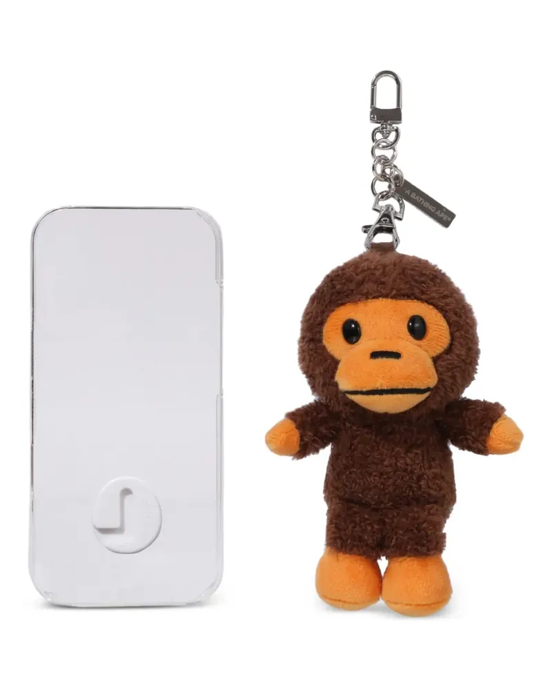BAPE ape plush keyring - Braun Braun