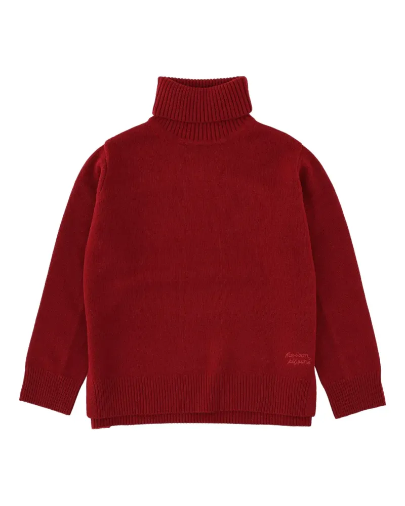Kitsuné Pullover mit Rollkragen - Rot Rot