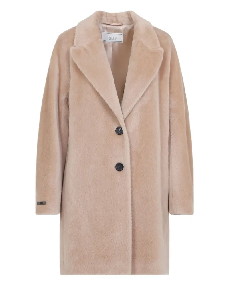 Peserico alpaca wool coat - Nude Nude