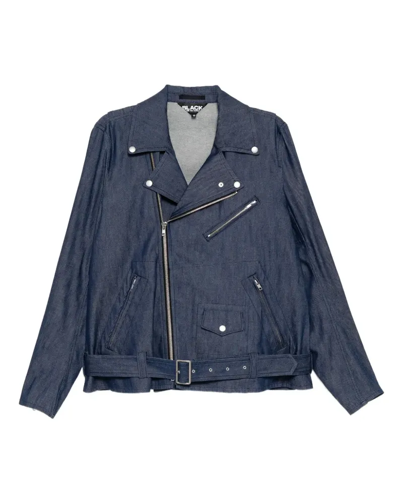 Comme des Garçons Bikerjacke im Jeans-Look - Blau Blau