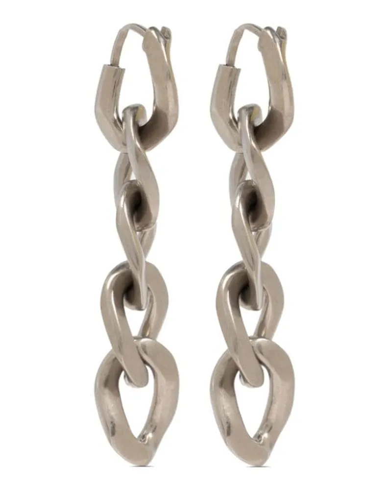 Maison Margiela Klassische Hängeohrringe - Silber Silber