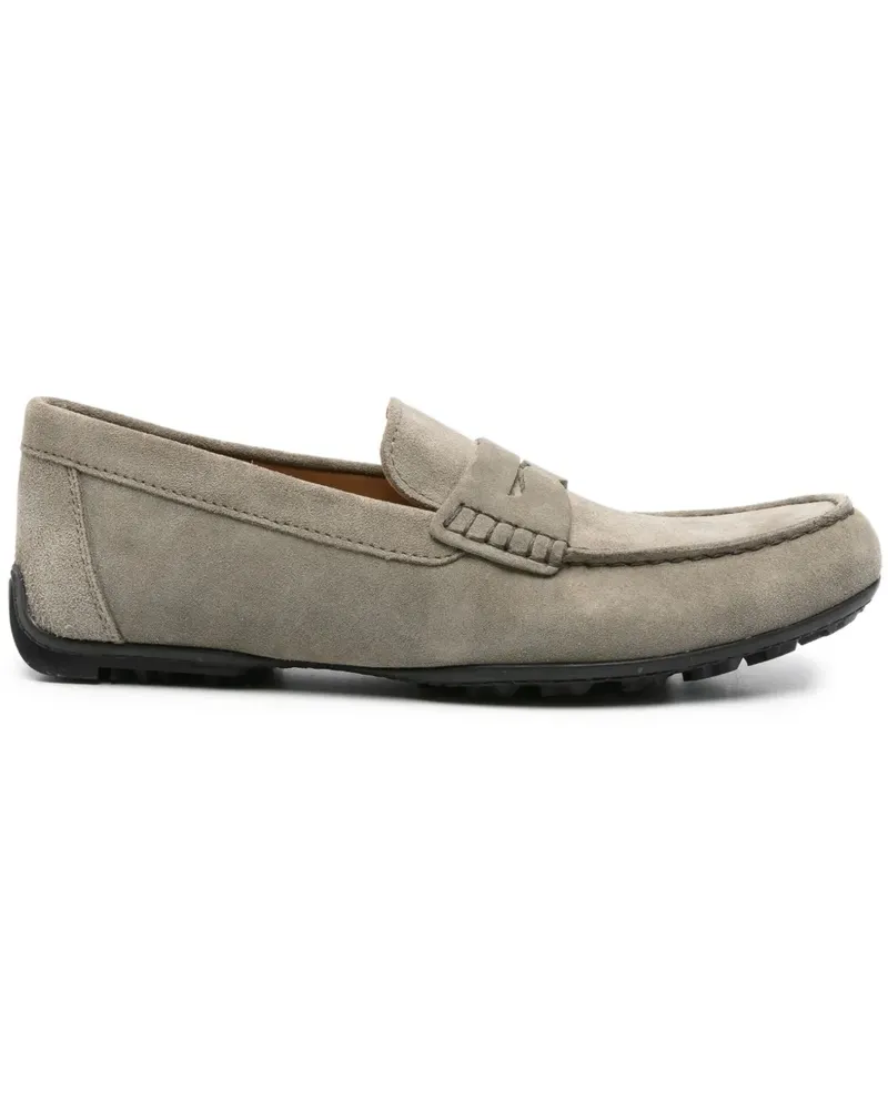 Geox Kosmopolis Loafer aus Wildleder - Grün Grün