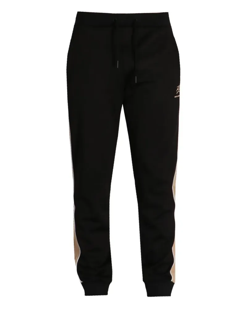 Karl Lagerfeld Jogginghose mit Logo-Print - Schwarz Schwarz