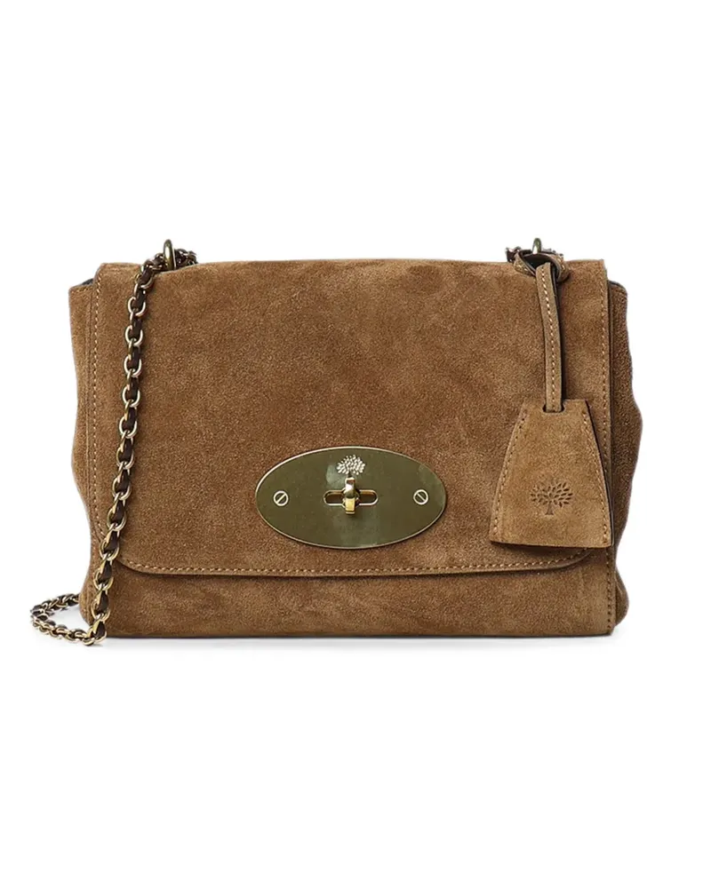 Mulberry Lily suede shoulder bag - Braun Braun