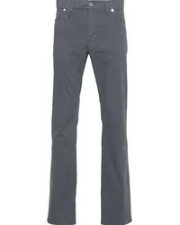 Brioni Halbhohe Chamonix Straight-Leg-Jeans Grau