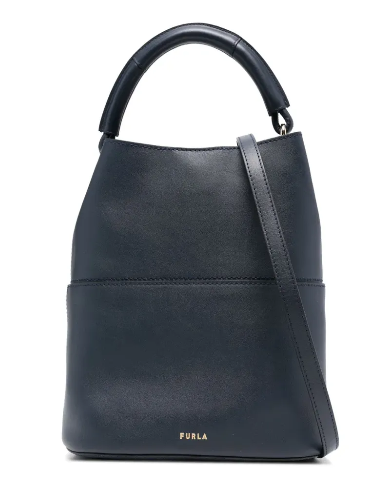 Furla Kleine Sfera Beuteltasche mit Henkel - Blau Blau