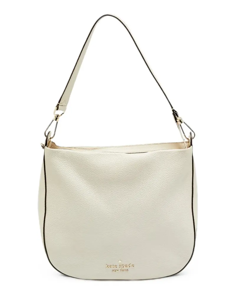 Kate Spade Lexy pebbled shoulder bag - Weiß Weiß