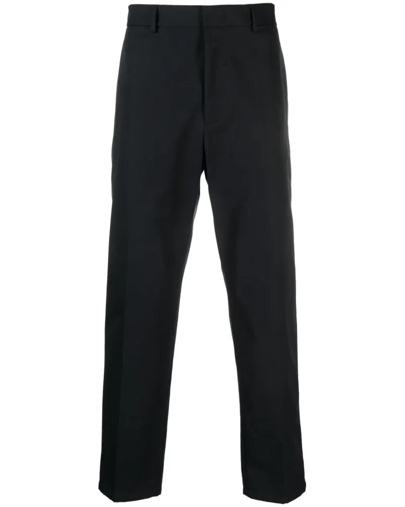 Jil Sander Hose mit geradem Bein - Blau Blau