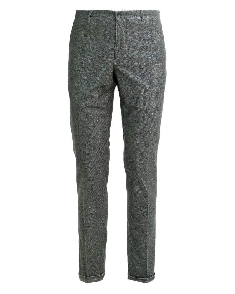 Incotex Strukturierte Hose - Grau Grau
