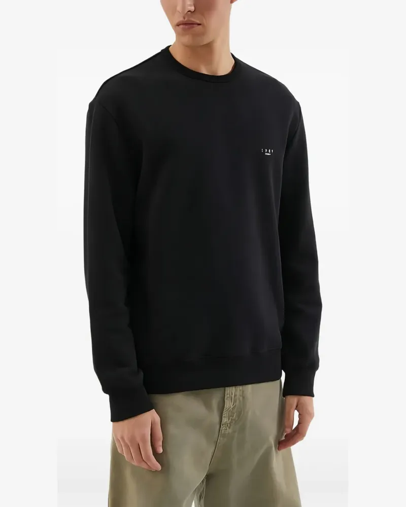 1989 STUDIO Sweatshirt mit Logo-Stickerei - Schwarz Schwarz