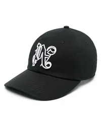 Palm Angels Baseballkappe mit Logo-Stickerei Schwarz