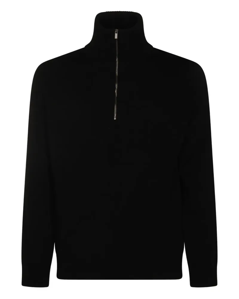 Altea zip-fastening sweater - Schwarz Schwarz