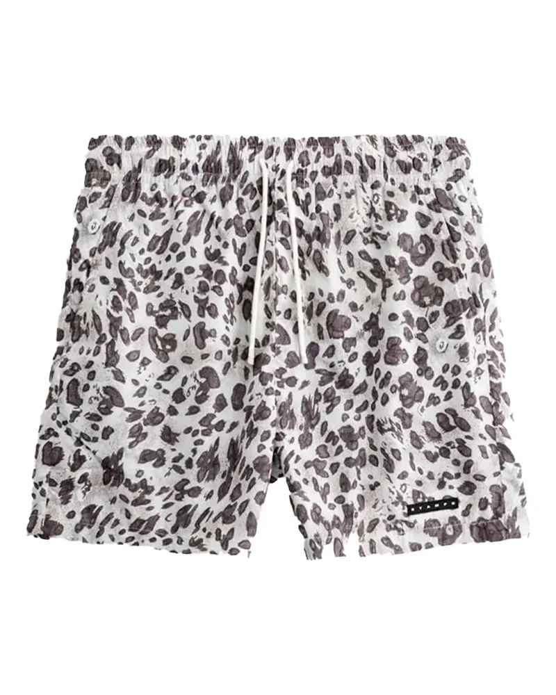 Stampd Leopard Shorts - Grau Grau