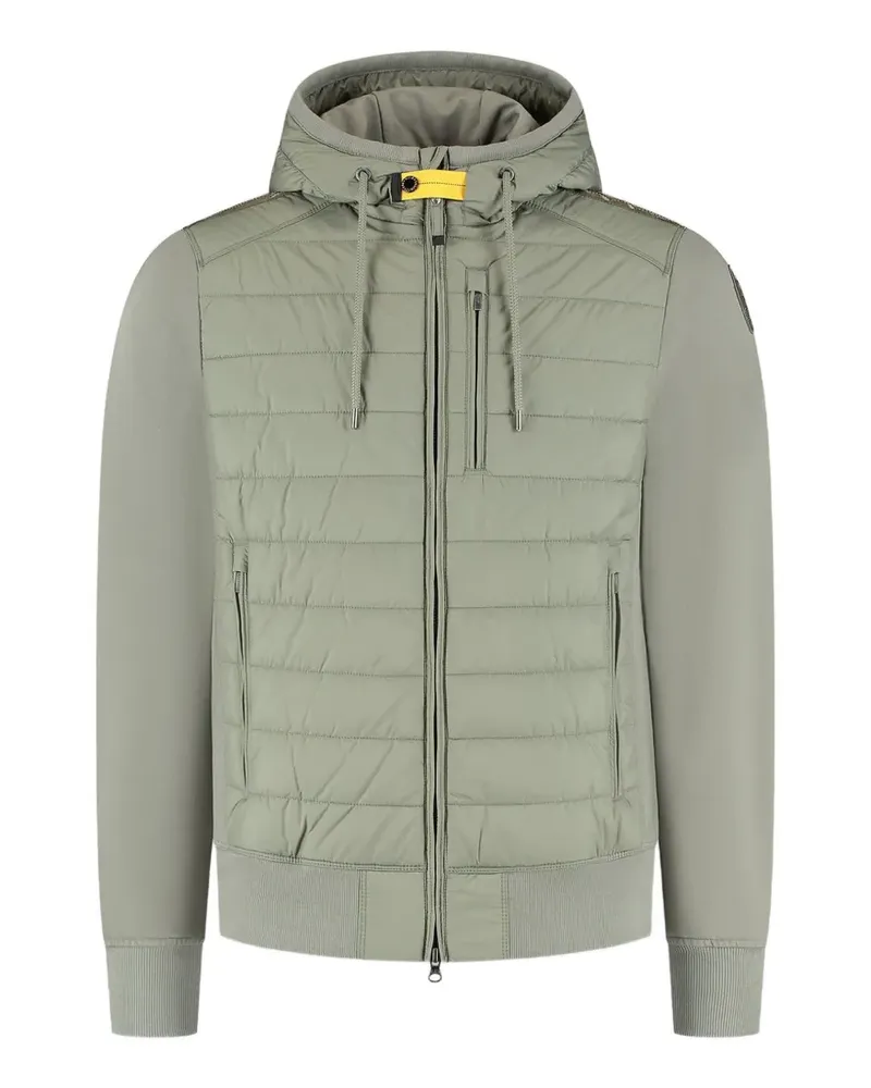 Parajumpers Wattierte Jacke mit Logo-Patch - Grün Grün