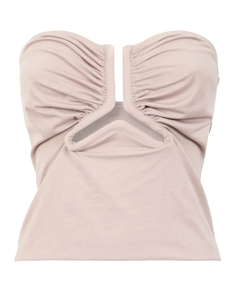 Rick Owens Alannah Bustier aus Nylon-Jersey - Nude Nude