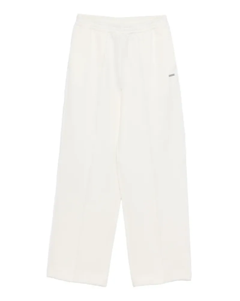 P.E. NATION side-stripe track pants - Weiß Weiß