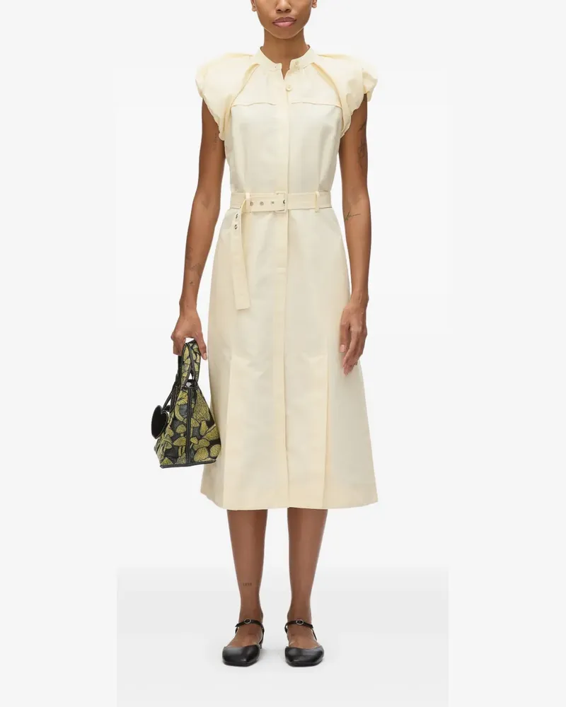 3.1 phillip lim Kleid aus Popeline - Nude Nude