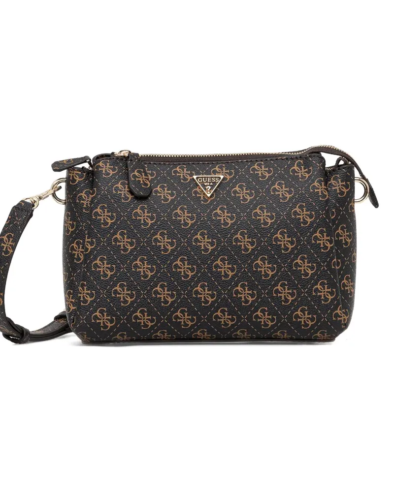 Guess Umhängetasche mit Monogramm - Braun Braun