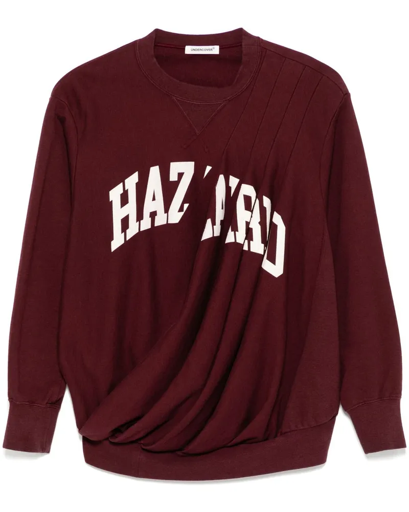 Undercover T-Shirt mit grafischem Print - Rot Rot