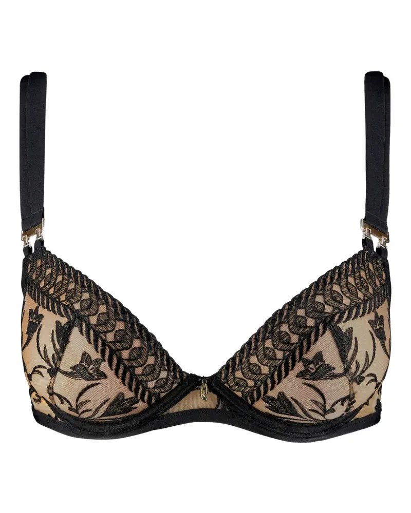 Aubade Magnetic Spell Push-up-BH mit Stickerei - Nude Nude