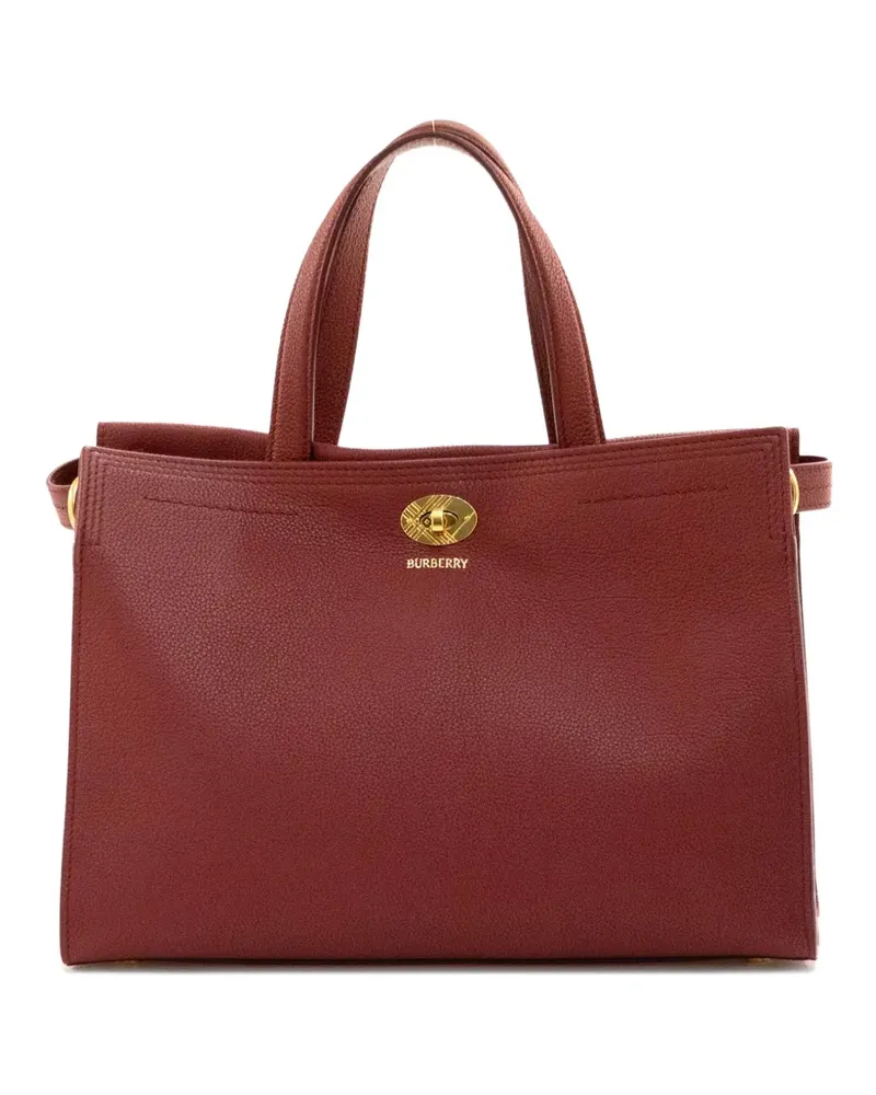 Burberry Shopper mit Logo - Rot Rot