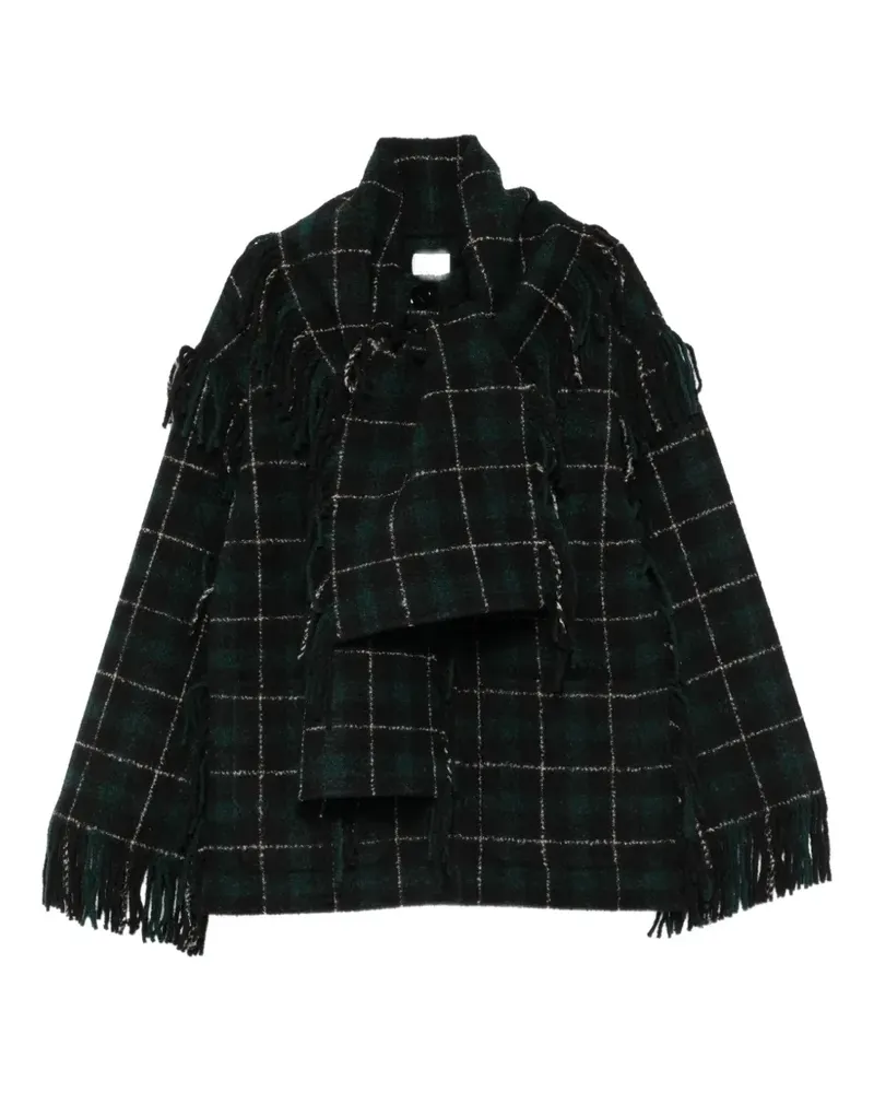 Totême Jacke mit Fransen - Grün Grün