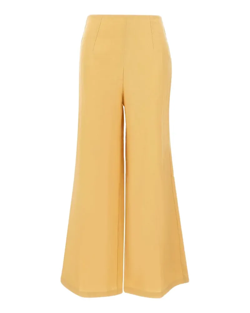 Faithfull The Brand Syna high-rise wide-leg trousers - Gelb Gelb