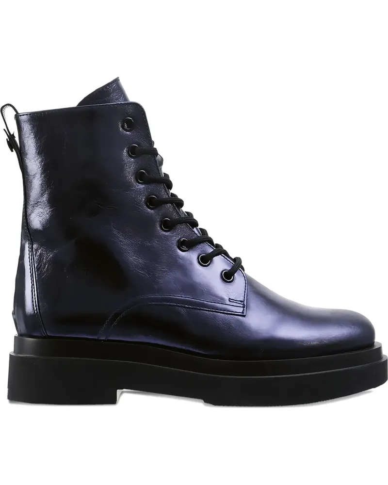 Högl Jay Bikerstiefel mit Schnürung - Blau Blau