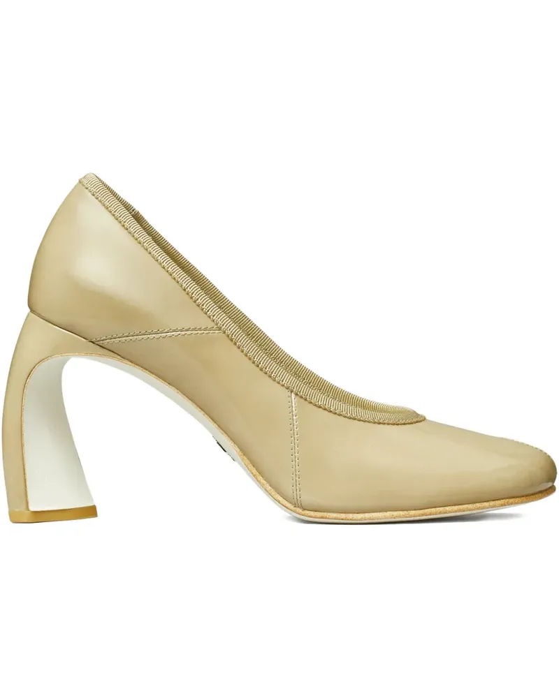 Tory Burch Peeptoe-Pumps 90mm - PALO SANTO Palo
