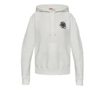 Hoodie mit Logo - Weiß