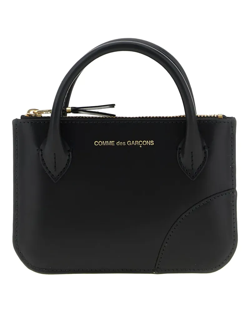 Comme des Garçons Handles Line Mini-Tasche - Schwarz Schwarz