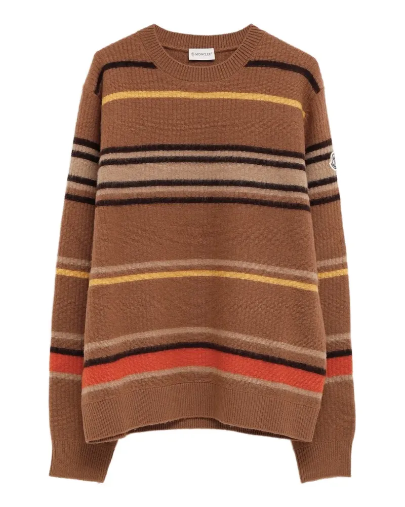 Moncler striped wool jumper - Braun Braun