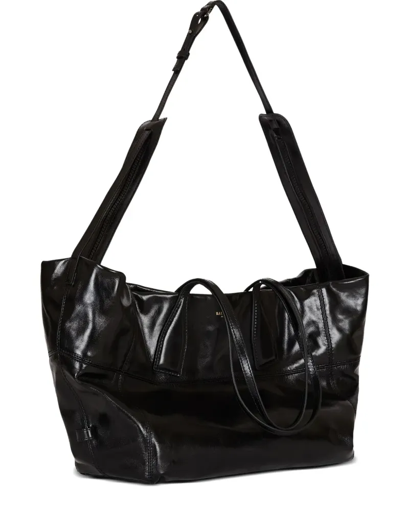Balmain Track Schultertasche - Schwarz Schwarz
