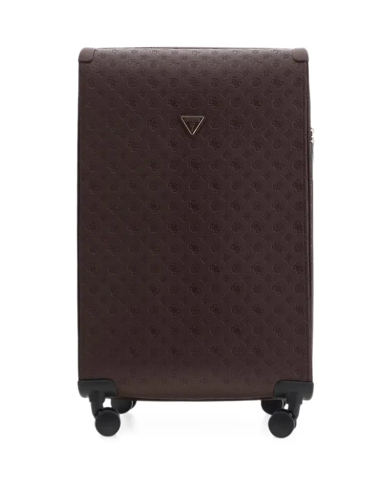 Guess Lenwood Rollkoffer mit Logo - Braun Braun