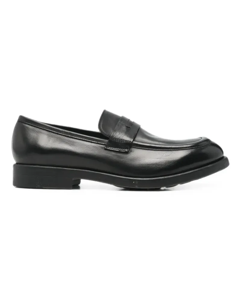 LEQARANT x JP/David penny leather loafers - Schwarz Schwarz