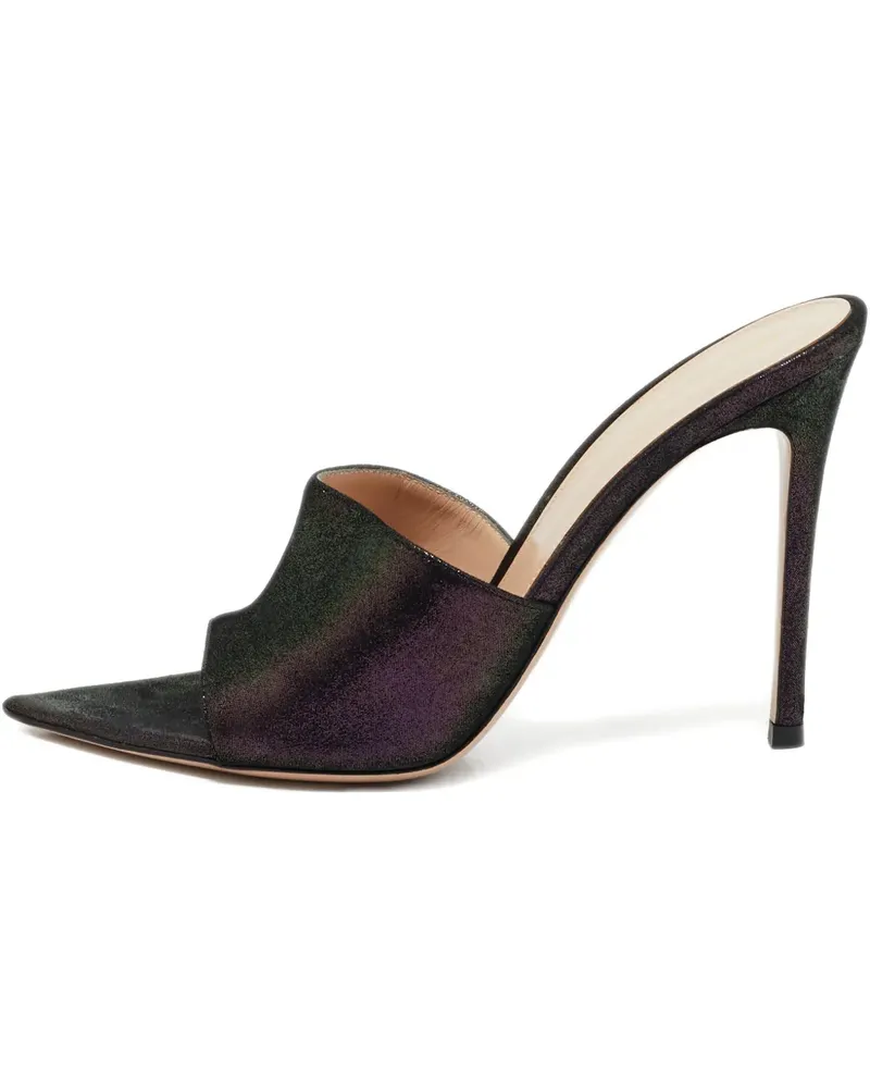 Gianvito Rossi Elle suede sandals - Violett Violett