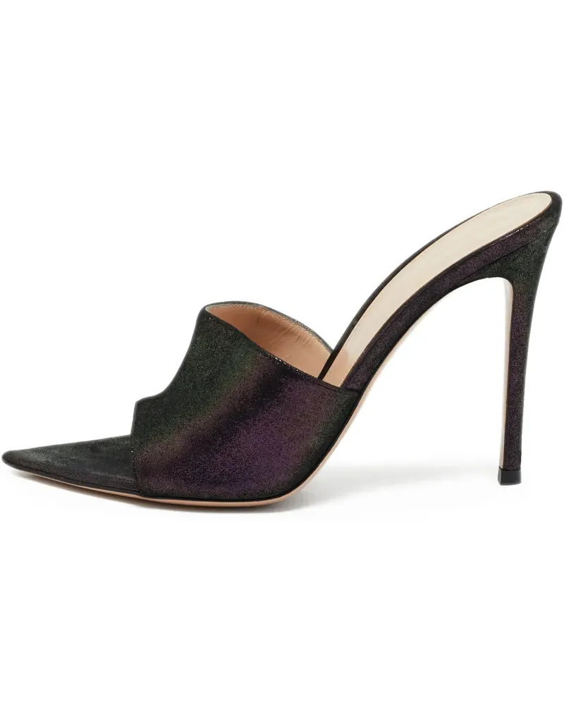 Gianvito Rossi Elle Sandalen aus Wildleder - Violett Violett